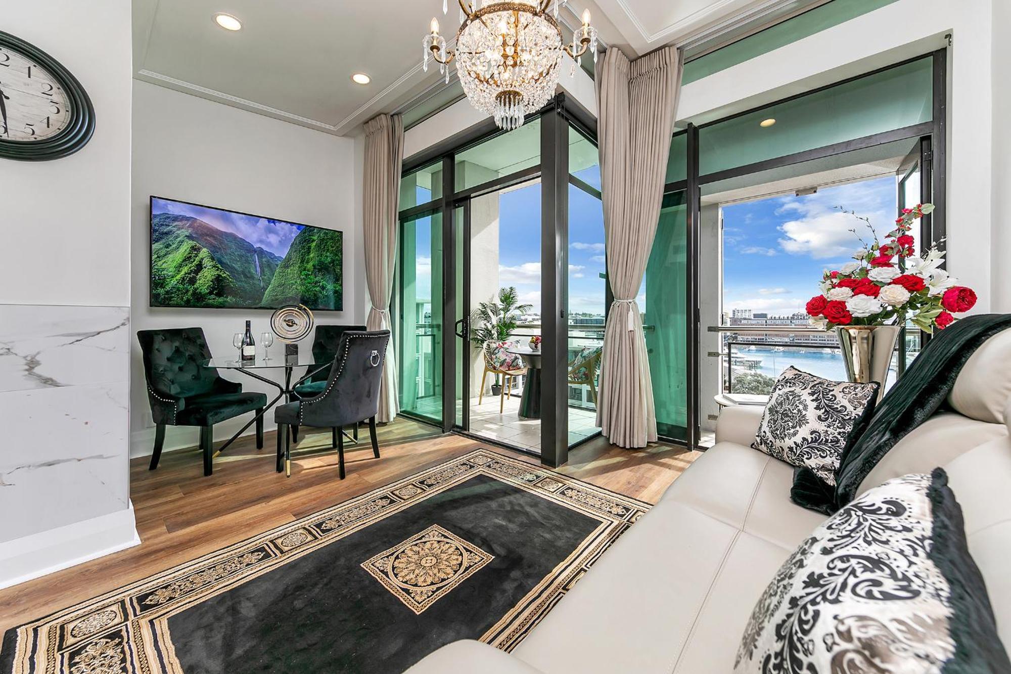 Penthouse Glory Apartment Auckland Bagian luar foto